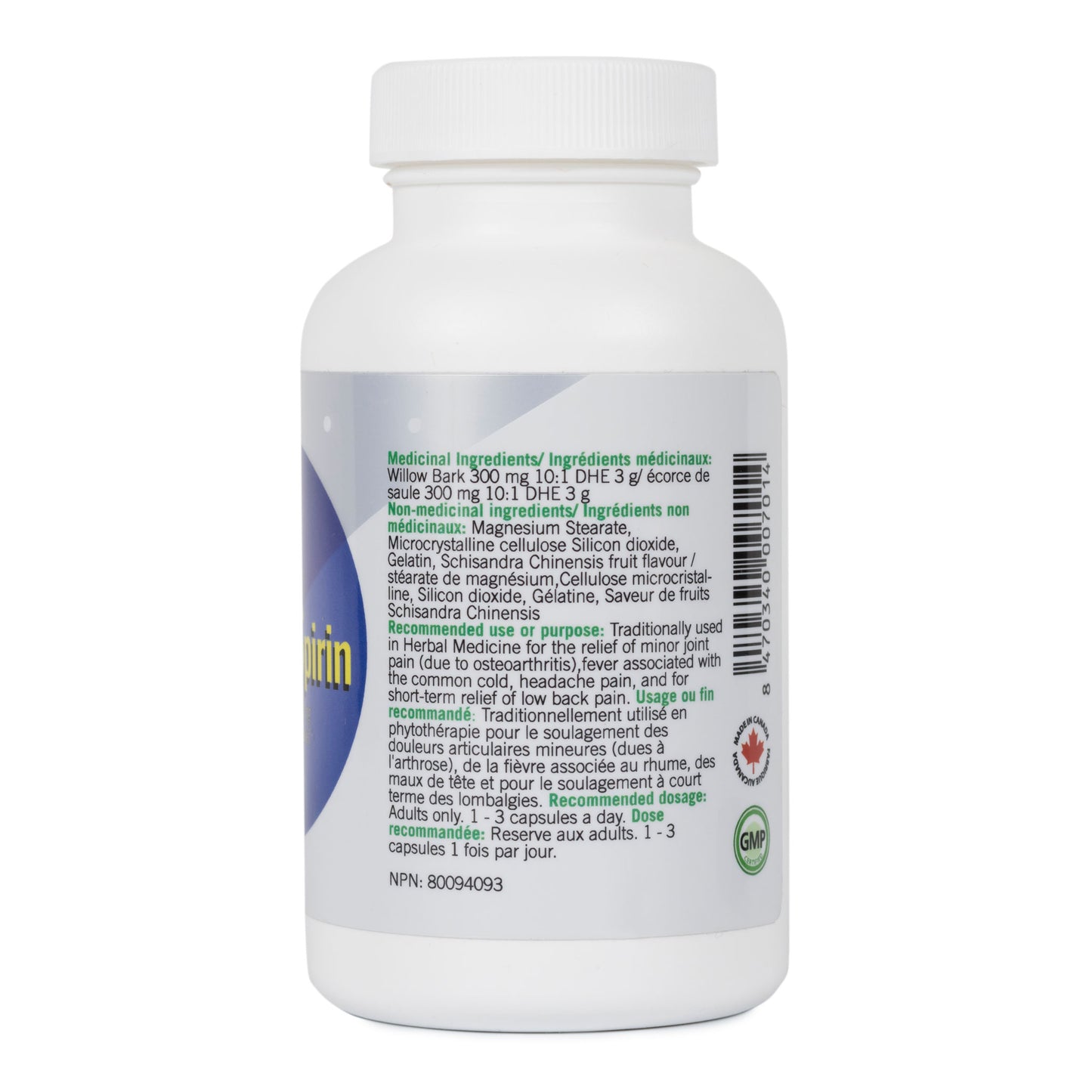 Phytospirin 천연 해열 진통 엘레오틴 파이토스피린 (30/90)